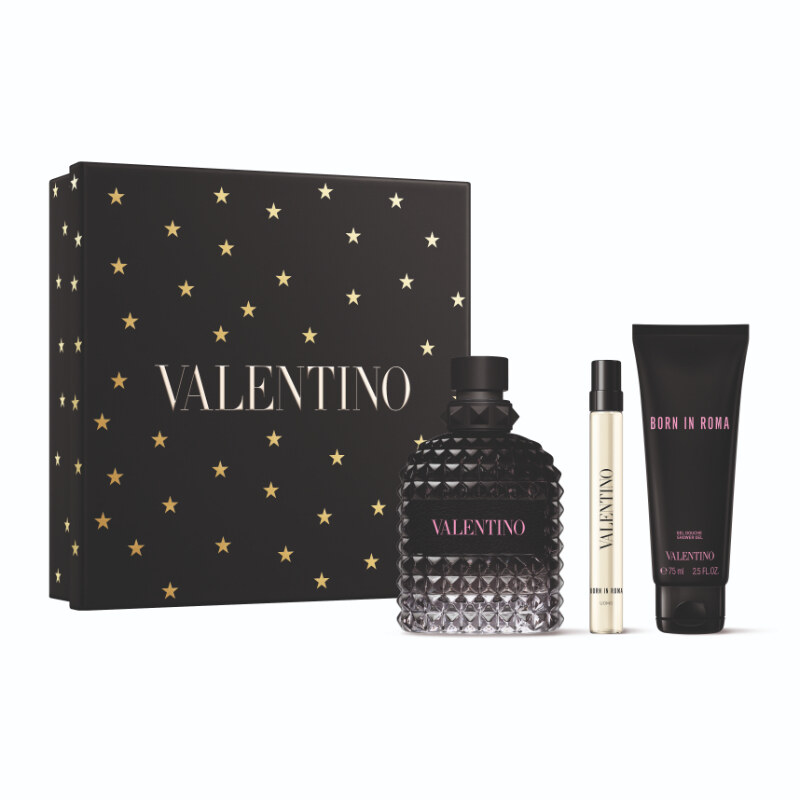 발렌티노 우모 본 인 로마 오 드 뚜왈렛 퍼퓸세트(100ML+10ML+SG75ML)