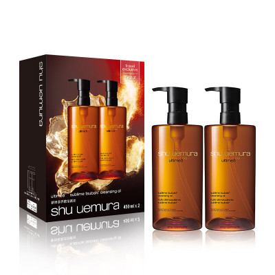 얼티메이트 서블라임 츠바키 클렌징 오일 듀오 (2x450ml)
