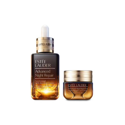 Advanced Night Repair 페이스 세럼 & 아이 수퍼차지드 젤-크림 세트 50ml
