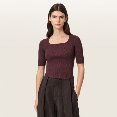 CRUZ HALLY TOP / BURNT BROWN / S