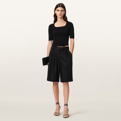 CRUZ HALLY TOP / Black / XS