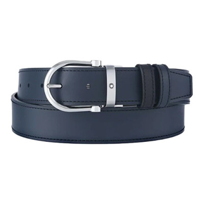 MONTBLANC 벨트 128784 (블루/블랙 양면스트랩)