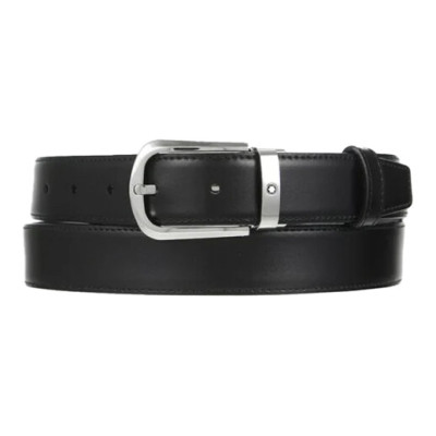 MONTBLANC 벨트 114412 (블랙/브라운 양면 스트랩)