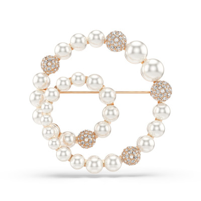 MATRIX:BROOCH CRYWHITE/ROS