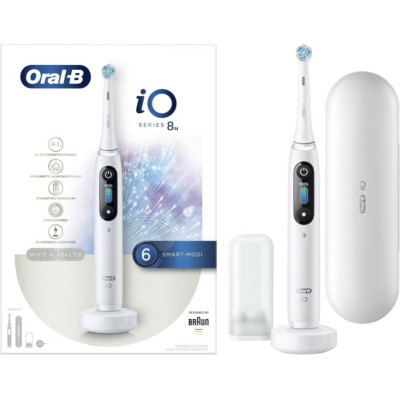 ORAL-B iO8s Series White Alabaster