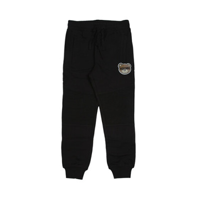 MOSCHINO-LONG TROUSERS-BLACK-12A
