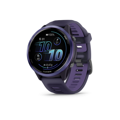 [포러너 570] 47mm, 러닝 GPS (퍼플/인디고)