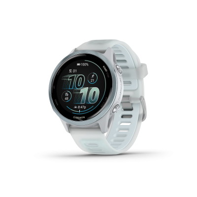 [포러너 570] 42mm, 러닝 GPS (화이트/블루)