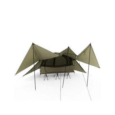 Tac. Cot Tent High Tarp Fly_Military Tan